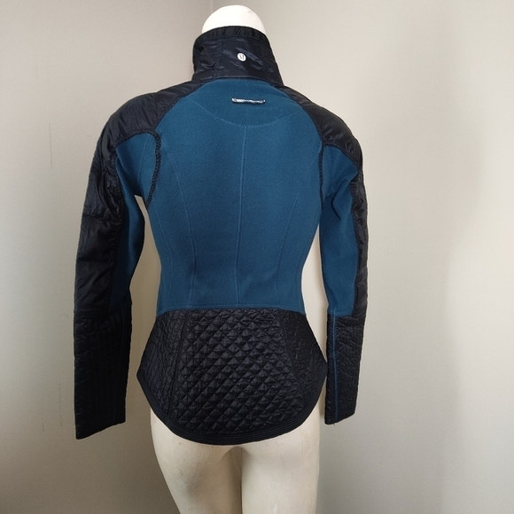 Lululemon Bundle Up Jacket Black Alberta Lake 4 - Picture 5 of 10